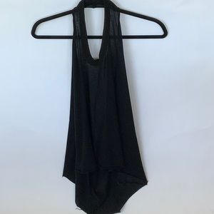 Rick Owen Long Halter Top